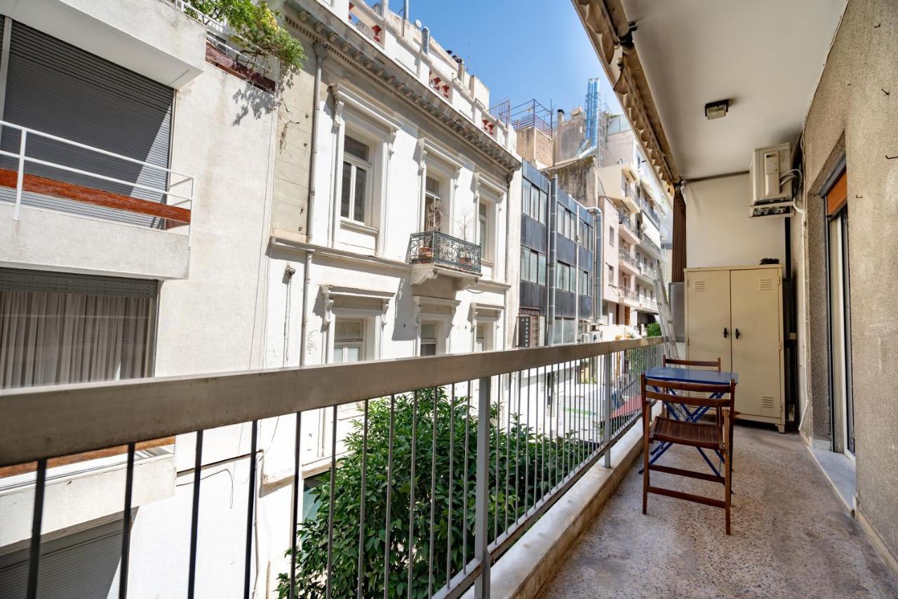 Syntagma Square 1 Bedrm 4 Persons Apartment By Mps Aten Exteriör bild