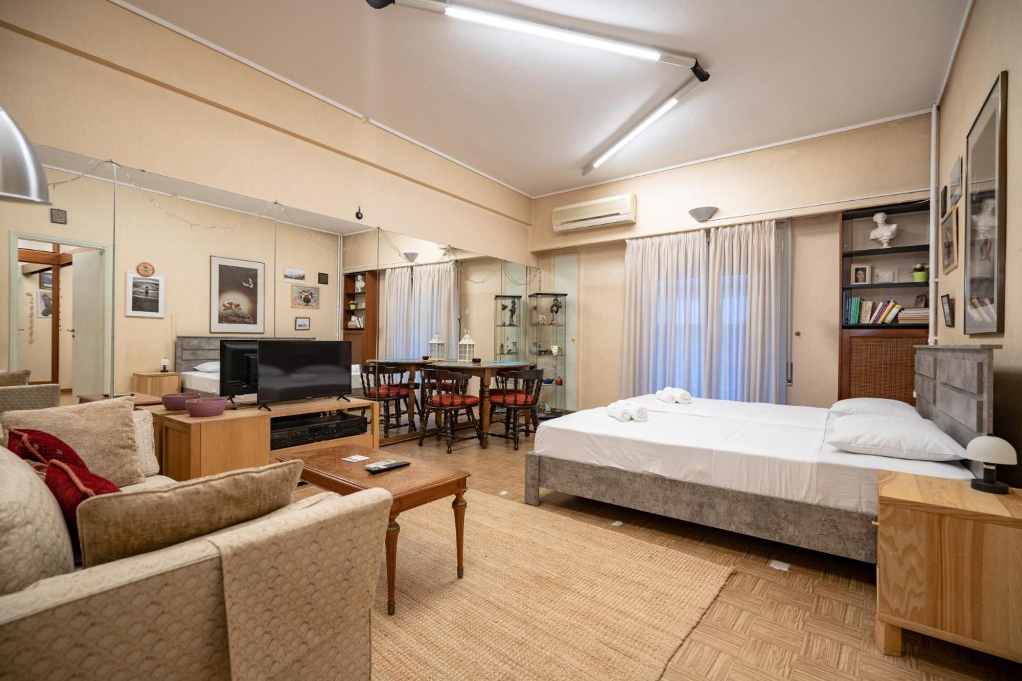 Syntagma Square 1 Bedrm 4 Persons Apartment By Mps Aten Exteriör bild